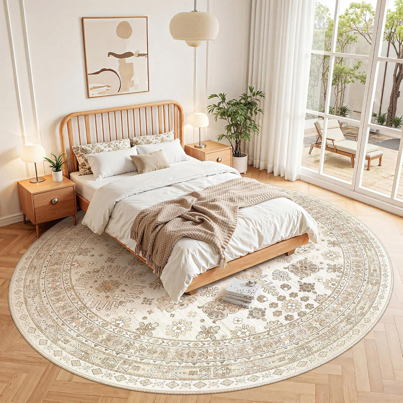 Area Rugs for Girls Bedroom Non-Slip Backing