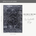 Area Rugs for Living Room Bedroom Kitchen Dining