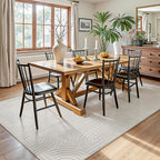 Area Rugs for Living Room Washable Soft Neutral