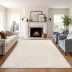 Area Rugs for Living Room Washable Soft Neutral