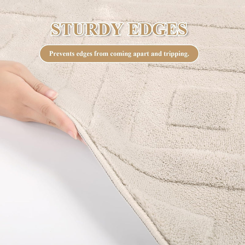 Area Rugs for Living Room Washable Soft Neutral
