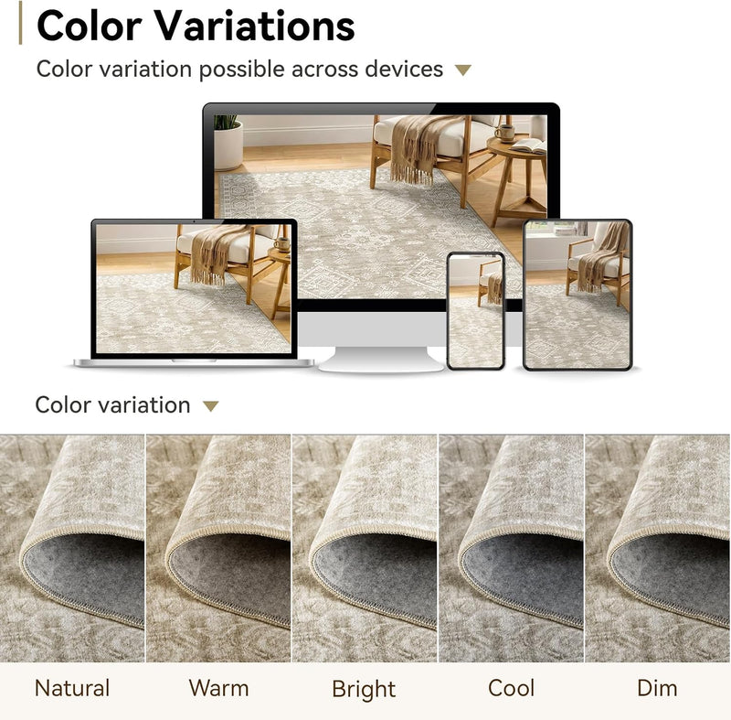 Area Rugs Living Room Washable Rug