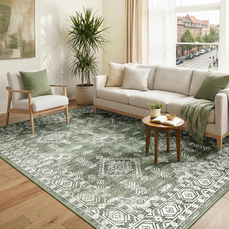 Area Rugs Living Room Washable Rug