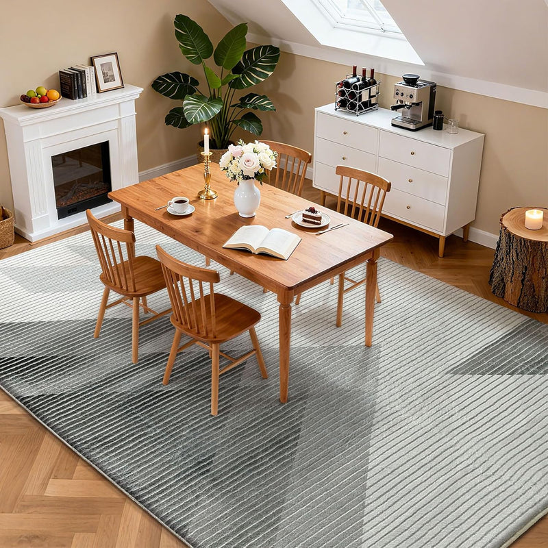 Area Rugs Modern Abstract Geometric Living Room Non-Slip