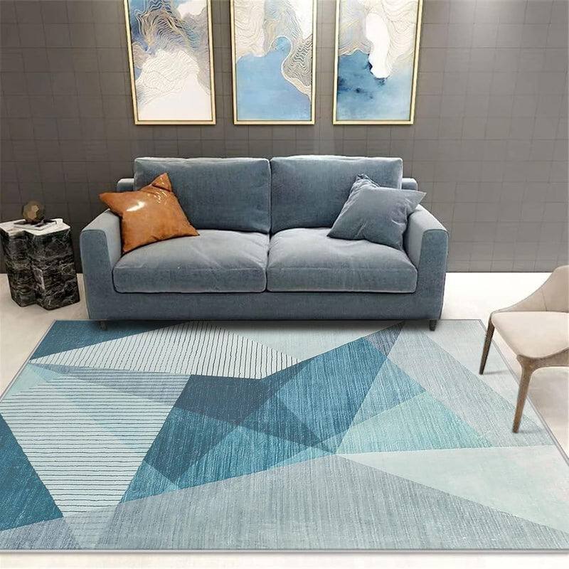 Area Rugs Modern Abstract Geometric Living Room Non-Slip