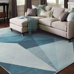 Area Rugs Modern Abstract Geometric Living Room Non-Slip