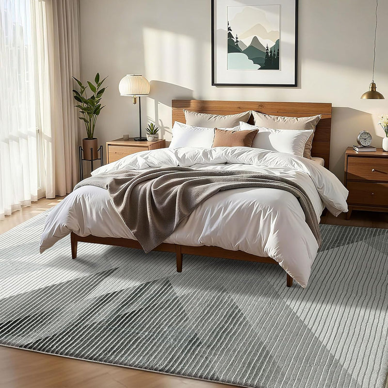 Area Rugs Modern Abstract Geometric Living Room