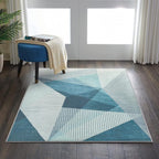 Area Rugs Modern Abstract Geometric Living Room Non-Slip