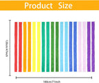 Area Rugs Striped Rainbow Pattern Rug Abstract
