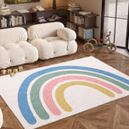 Area Rugs Striped Rainbow Pattern Rug Abstract