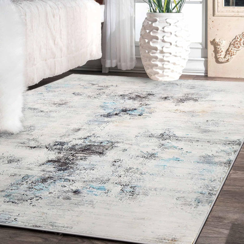 Area Rugs Vintage Abstract Rug Home Modern Chic