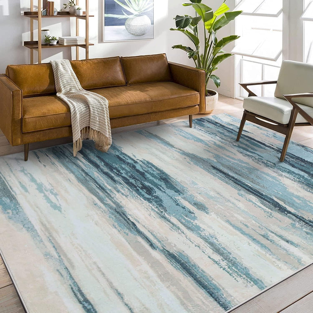 Area Rugs Vintage Abstract Rug Home Modern Chic