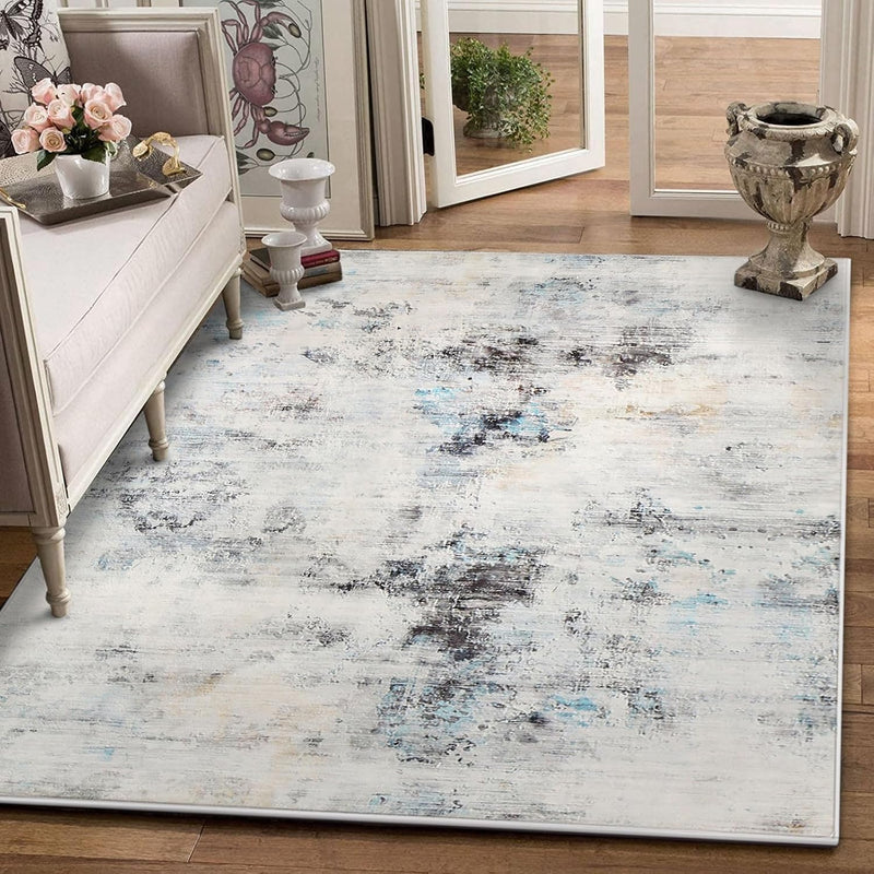 Area Rugs Vintage Abstract Rug Home Modern Chic