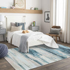 Area Rugs Vintage Abstract Rug Home Modern Chic