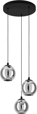 Ariscani Cluster Pendant Lamp 3 Shades Dining Room