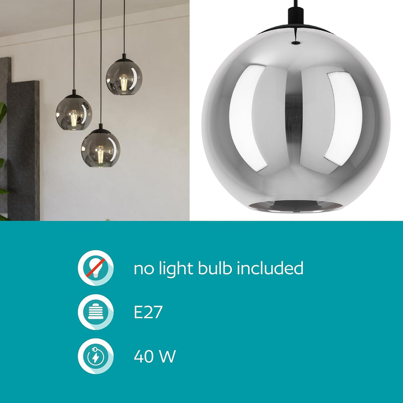 Ariscani Cluster Pendant Lamp 3 Shades Dining Room