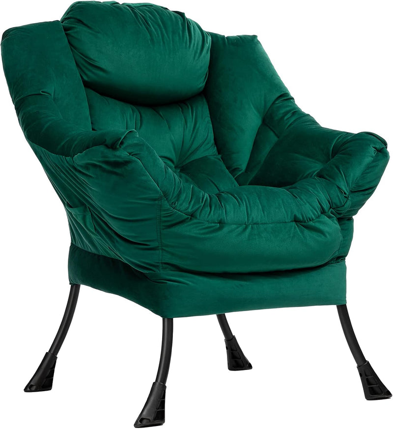 Armchair with Footstool Comfy Chairs Living Room Reading