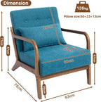 Armchair Living Room Comfy Arm Chair Reading Bedroom