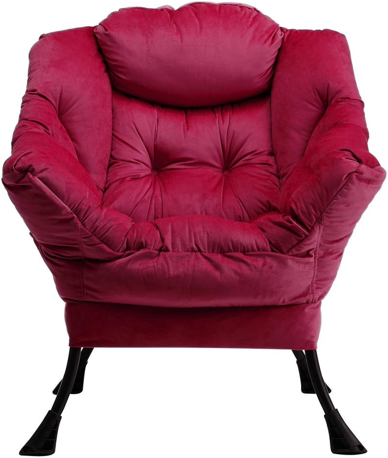 Armchair with Footstool Comfy Chairs Living Room Reading