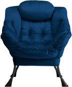 Armchair with Footstool Comfy Chairs Living Room Reading