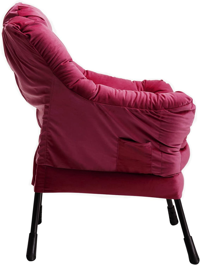Armchair with Footstool Comfy Chairs Living Room Reading