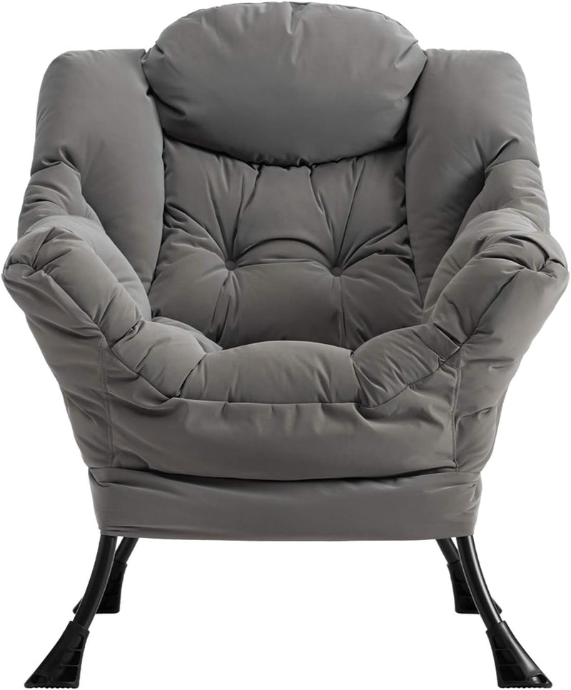 Armchair with Footstool Comfy Chairs Living Room Reading