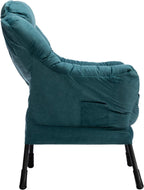 Armchair with Footstool Comfy Chairs Living Room Reading