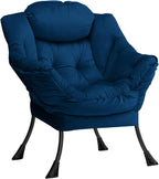Armchair with Footstool Comfy Chairs Living Room Reading