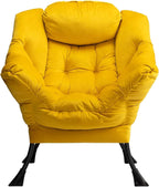 Armchair with Footstool Comfy Chairs Living Room Reading