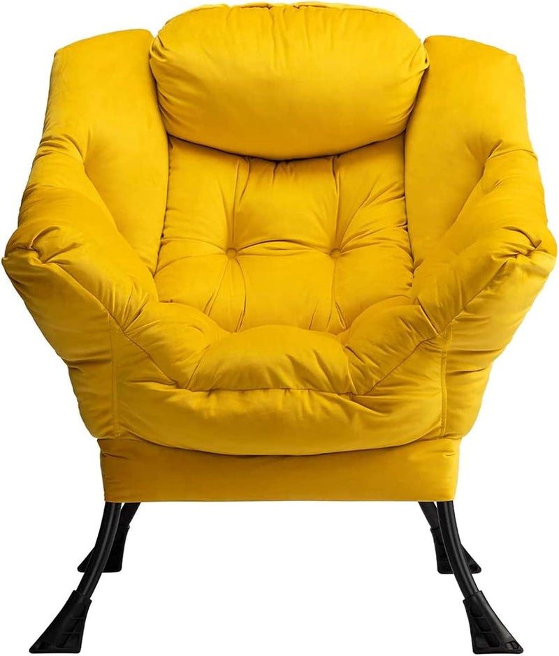 Armchair with Footstool Comfy Chairs Living Room Reading