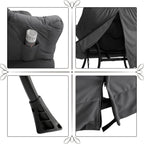 Armchair with Footstool Comfy Chairs Living Room Reading