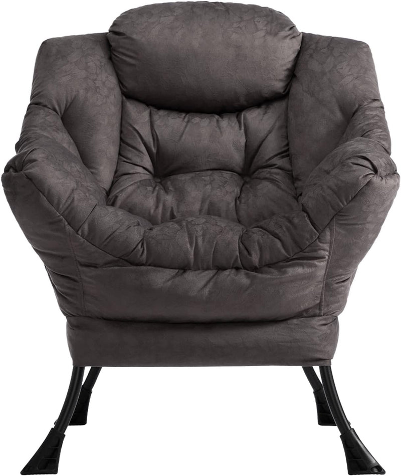 Armchair with Footstool Comfy Chairs Living Room Reading