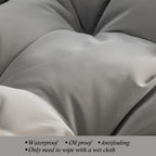 Armchair with Footstool Comfy Chairs Living Room Reading