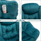 Armchair with Footstool Comfy Chairs Living Room Reading