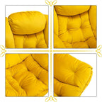 Armchair with Footstool Comfy Chairs Living Room Reading