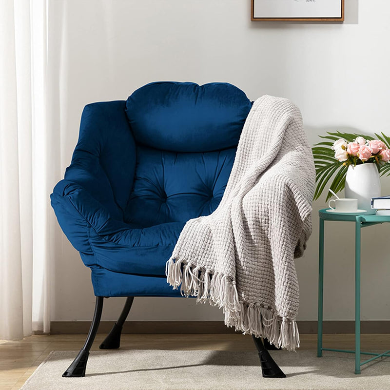 Armchair with Footstool Comfy Chairs Living Room Reading