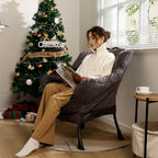 Armchair with Footstool Comfy Chairs Living Room Reading