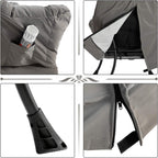 Armchair with Footstool Comfy Chairs Living Room Reading
