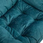 Armchair with Footstool Comfy Chairs Living Room Reading