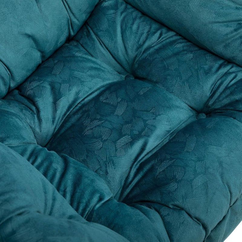 Armchair with Footstool Comfy Chairs Living Room Reading