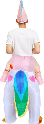 Arokibui Funny Inflatable Costume Blow Up Outfits Christmas