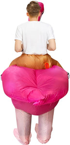 Arokibui Funny Inflatable Costume Blow Up Outfits Christmas