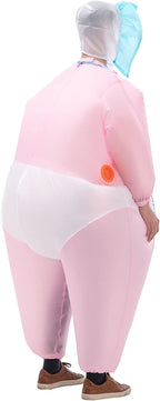 Arokibui Funny Inflatable Costume Blow Up Outfits Christmas