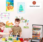 Art Drying Rack for Classroom Functional Mobile Paint