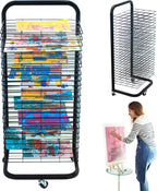 Art Drying Rack for Classroom Functional Mobile Paint