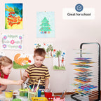 Art Drying Rack for Classroom Functional Mobile Paint
