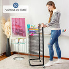 Art Drying Rack for Classroom Functional Mobile Paint
