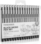 Art Pens Fineliner Ink Technical Drawing Pigment Pen (Set of 12)