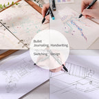 Art Pens Fineliner Ink Technical Drawing Pigment Pen (Set of 12)