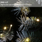 Artificial Christmas Tree Pre Lit Xmas 450 LED